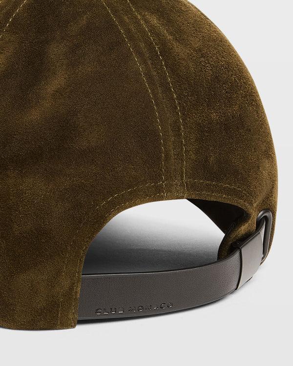 Club Monaco Suede Cap Olive