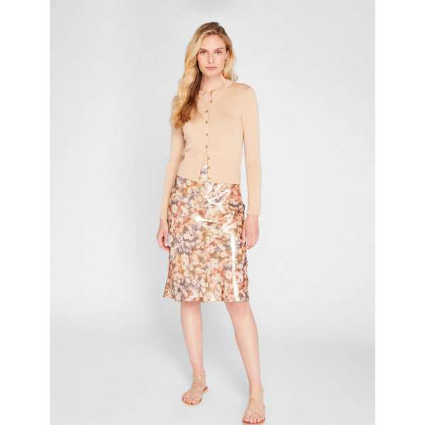 club monaco Sunset Shimmer Trycia Skirt Sunset