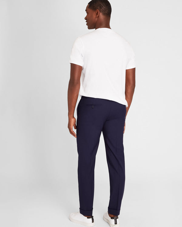 Club Monaco Sutton Twill Dress Pants Blue