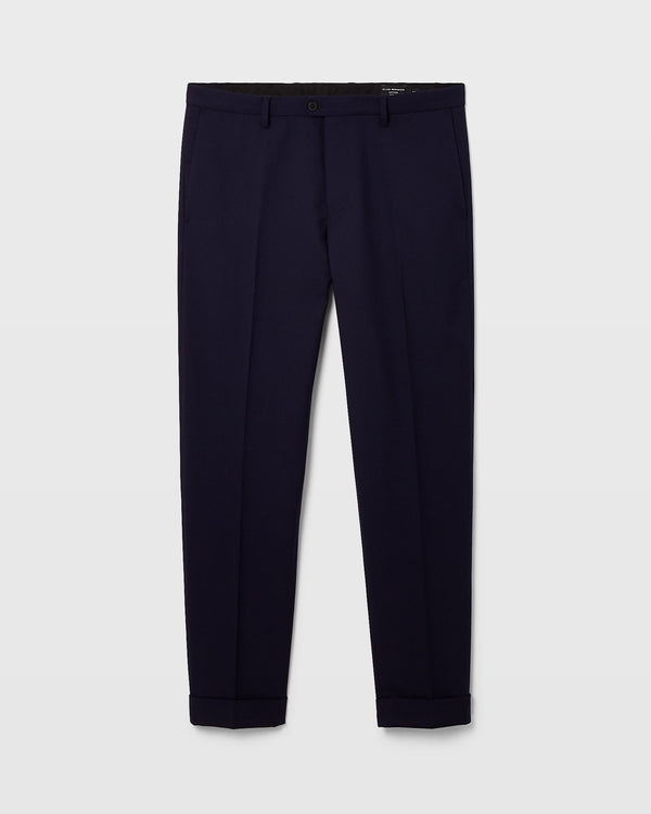 Club Monaco Sutton Twill Dress Pants Blue