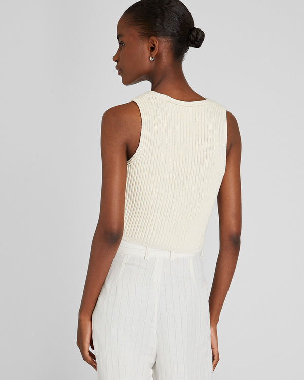 Club Monaco Sweater Vest Off White