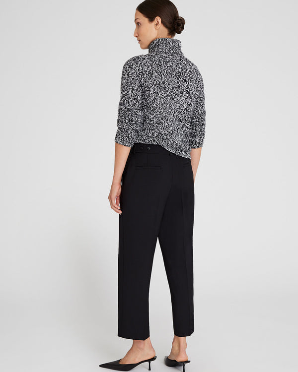 Club Monaco Tab-Detail Pant Black