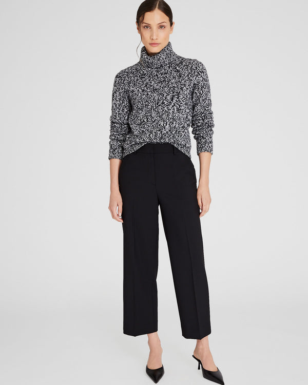 club monaco Tab-Detail Pant Black