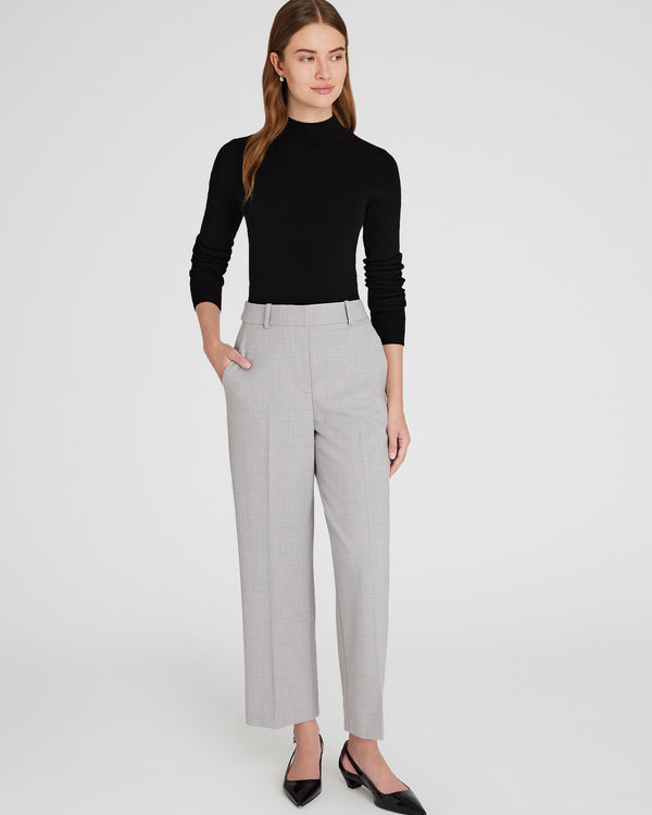 Club Monaco Tab-Detail Pant Heather Grey