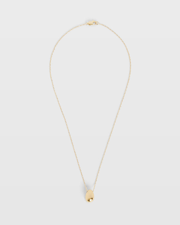 club monaco Teardrop Pendant Necklace Gold