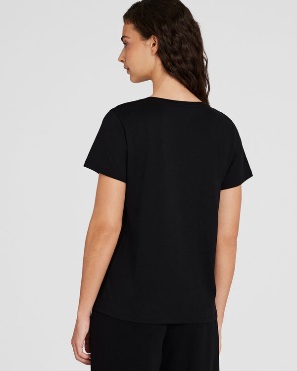Club Monaco The V-Neck T-Shirt Black