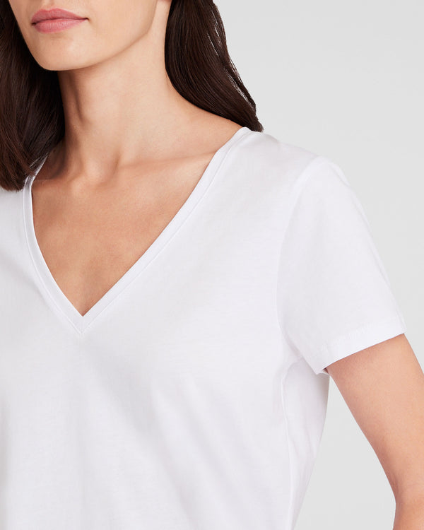 Club Monaco The V-Neck T-Shirt White