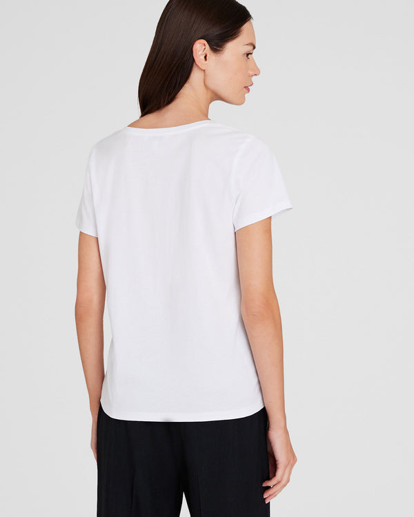 Club Monaco The V-Neck T-Shirt White