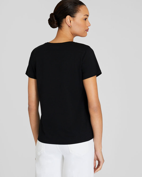 Club Monaco The V-Neck Tee Black