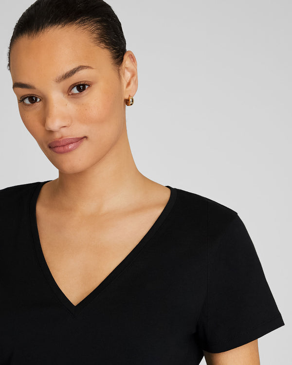 Club Monaco The V-Neck Tee Black