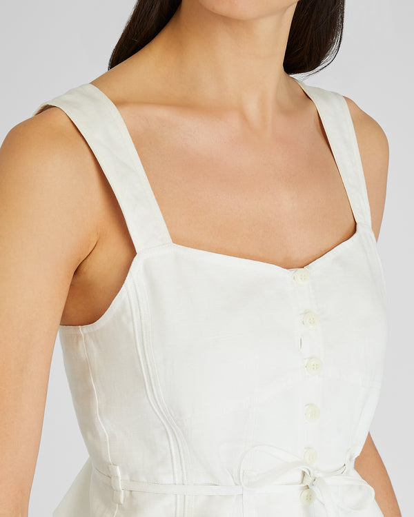 Club Monaco Tie Tank White