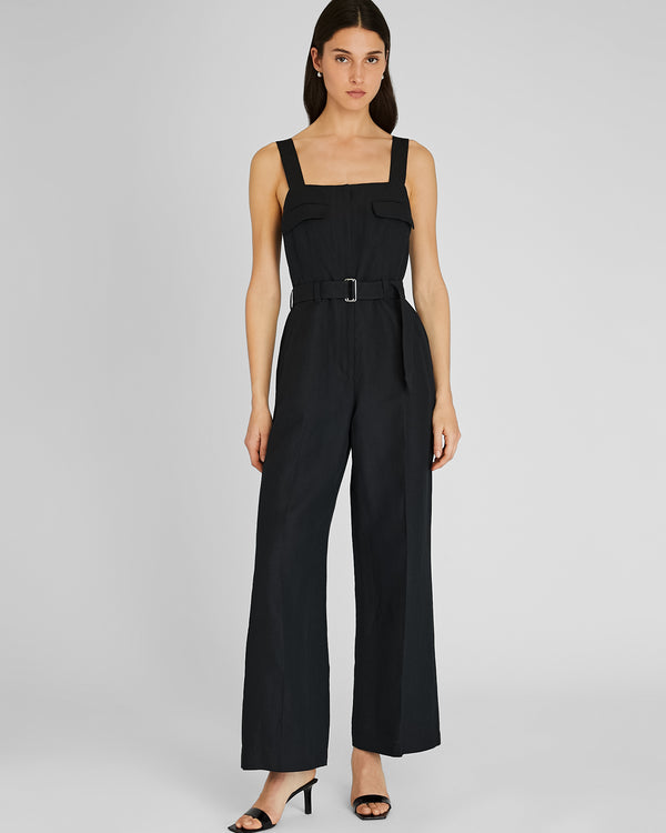 club monaco Utility Strap Jumpsuit Black