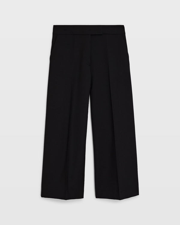 Club Monaco Wide-Leg Borrem Pants Black