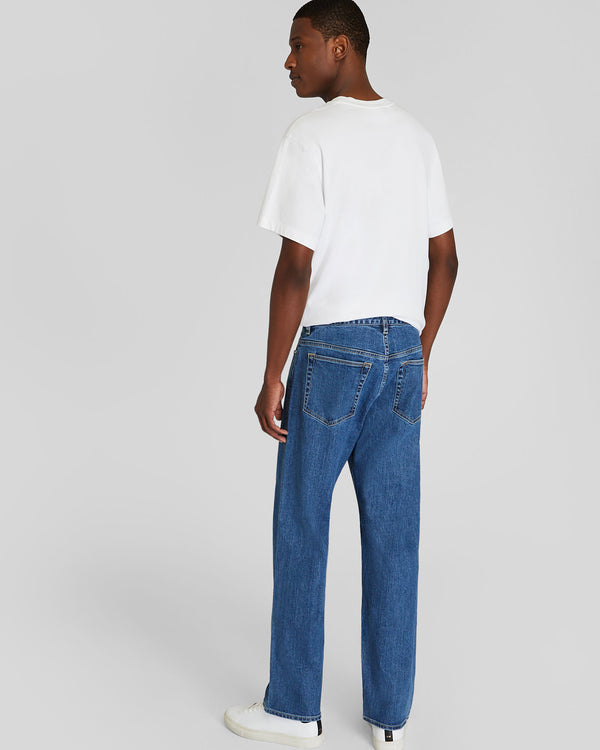Club Monaco Wide Leg Jeans Indigo
