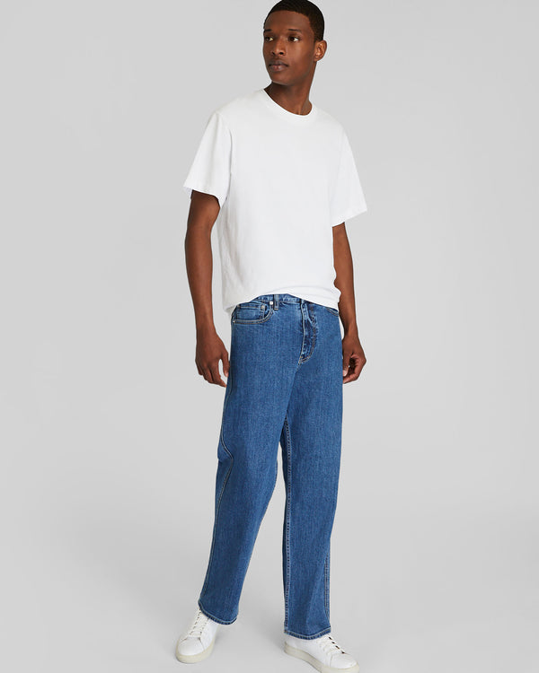 Club Monaco Wide Leg Jeans Indigo