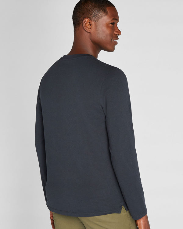 Club Monaco Williams Long-Sleeve Tee Eclipse