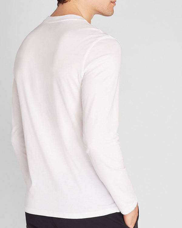 Club Monaco Williams Long-Sleeve Tee White
