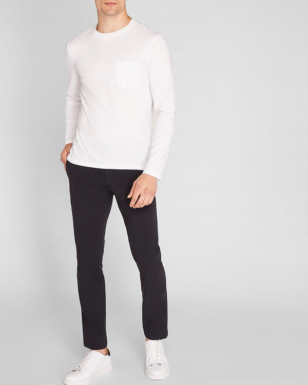 Club Monaco Williams Long-Sleeve Tee White