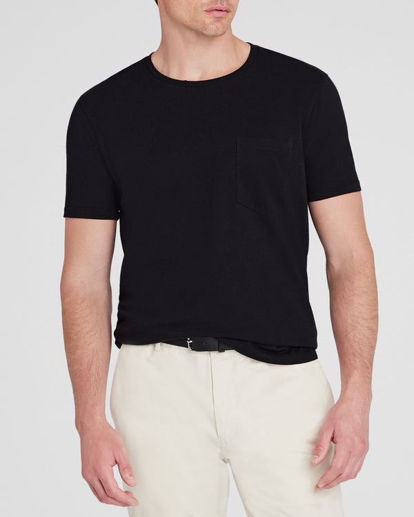 club monaco Williams Pocket Tee Black
