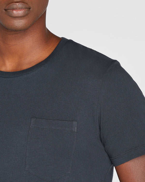 Club Monaco Williams Pocket Tee Eclipse