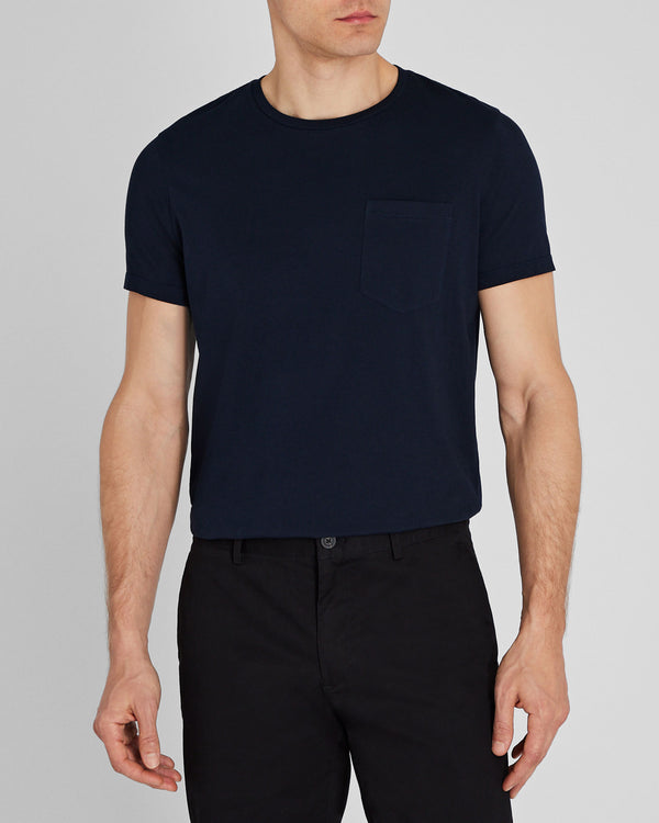 club monaco Williams Pocket Tee Navy