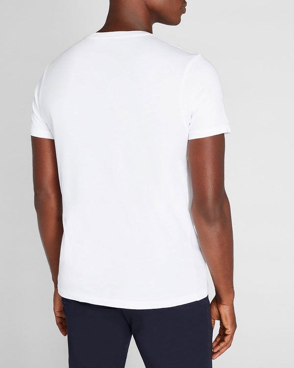 Club Monaco Williams Pocket Tee White