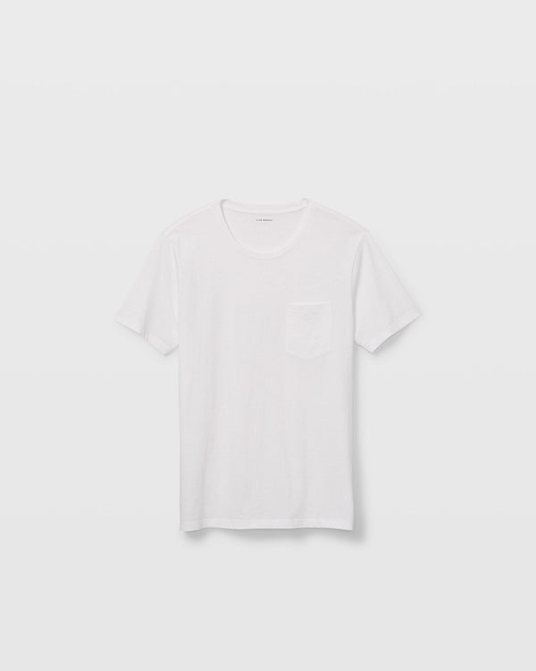 Club Monaco Williams Pocket Tee White