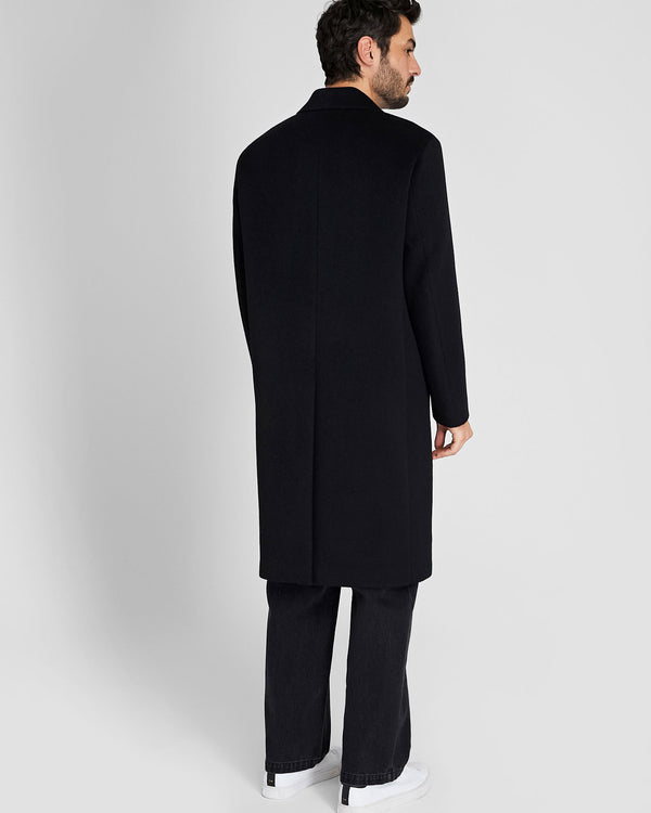 Club Monaco Wool-Cashmere Blend Coat Black