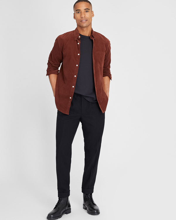 club monaco Wool Elasticated Trouser Black