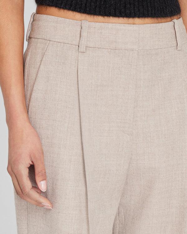 Club Monaco Wool Flannel Trouser Silver Dove