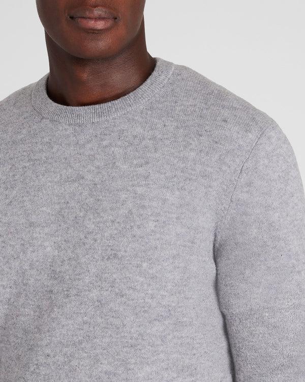 Club Monaco Lightweight Cashmere Crewneck Heather Grey