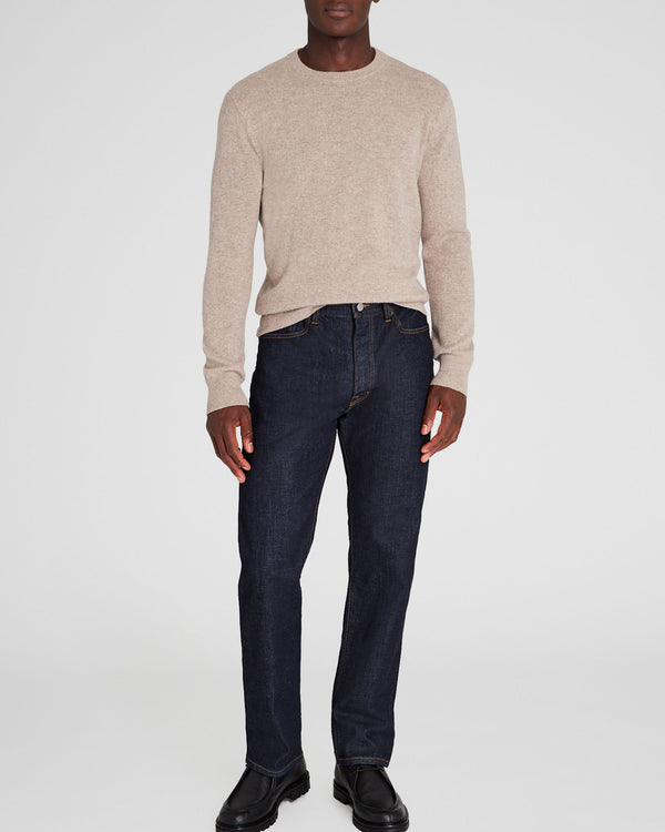 Club Monaco Lightweight Cashmere Crewneck Oatmeal Heather