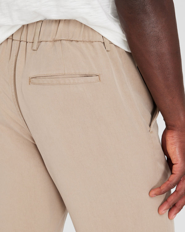 Club Monaco Lyocell Elasticated Trouser Stripe - Light Blue