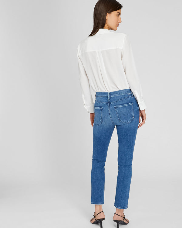 Club Monaco MOTHER Mid Rise Dazzler Ankle Jeans Denim