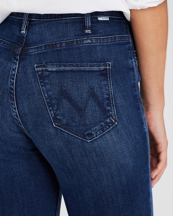 Club Monaco MOTHER The Hustler Ankle Jeans Dark Blue