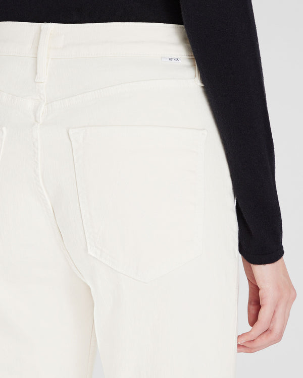 Club Monaco MOTHER The Tripper Ankle Fray Jeans Light Denim