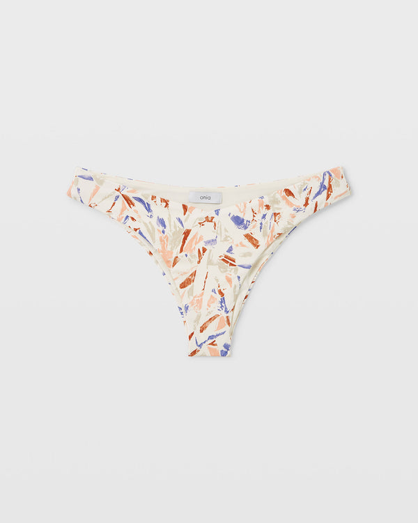 Club Monaco Onia Chiara V-Shape Bikini Bottom White Base
