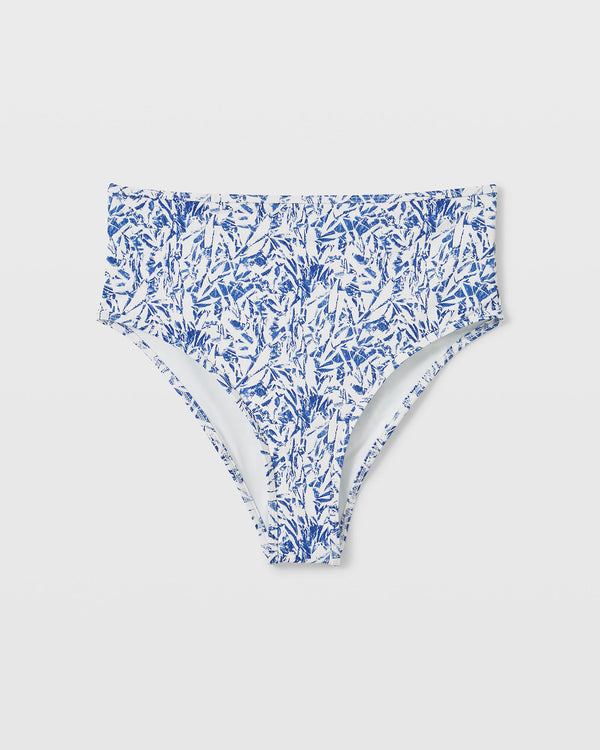 Club Monaco Onia Sabrina High Rise Bonded Bikini Bottom Blanc De Blanc