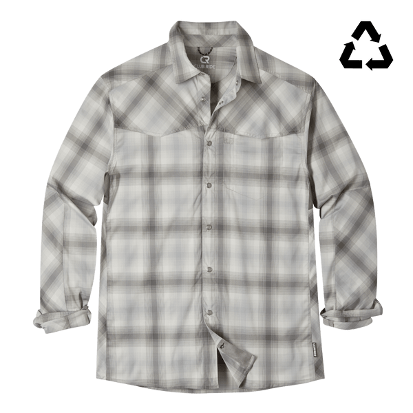 club ride Men's Go Long Shirt Shade Grey