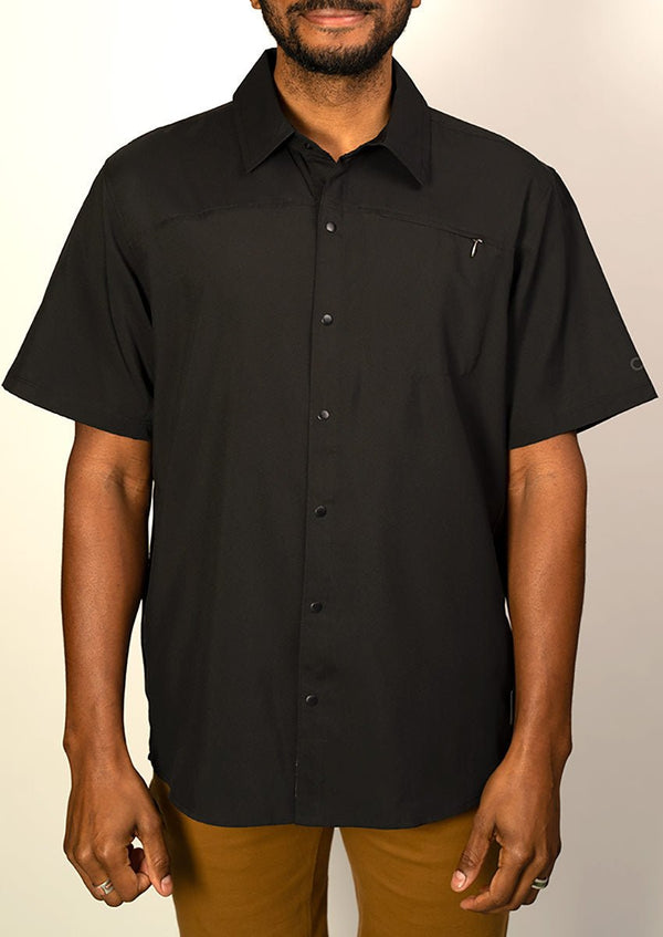 Club Ride Men's Protocol Shirt Black