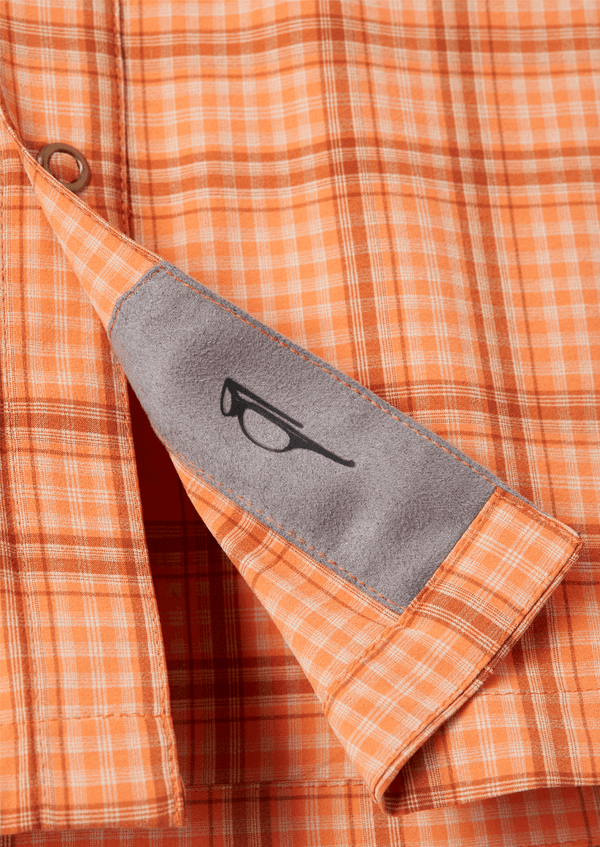 Club Ride Men's Quest Long Shirt Orange Spice