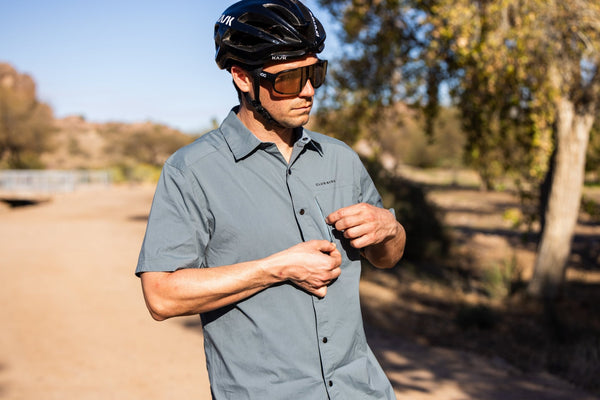 Club Ride Men's Transit Shirt Mineral Red