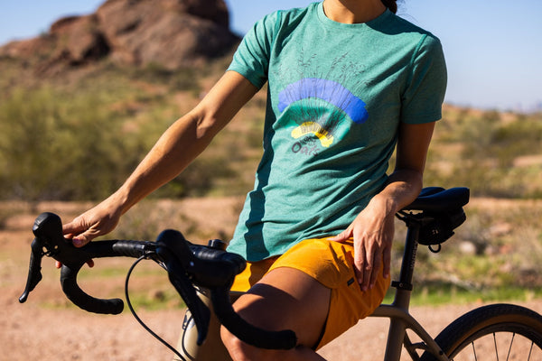 Club Ride Women's Bamboo Tee Aqua