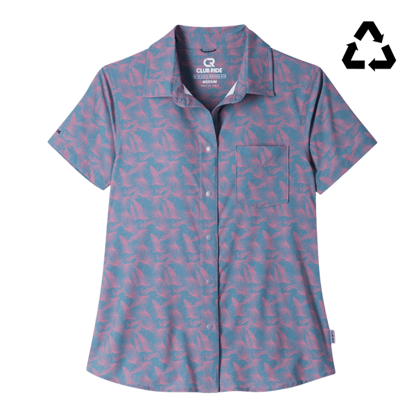 club ride Women's Bandara Shirt Oatmeal Splash