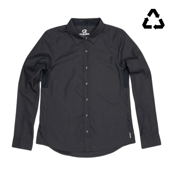 Club Ride Women's Liv'n Flannel Black