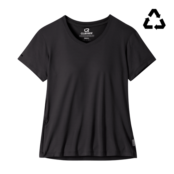 club ride Women's Spire Tee Black