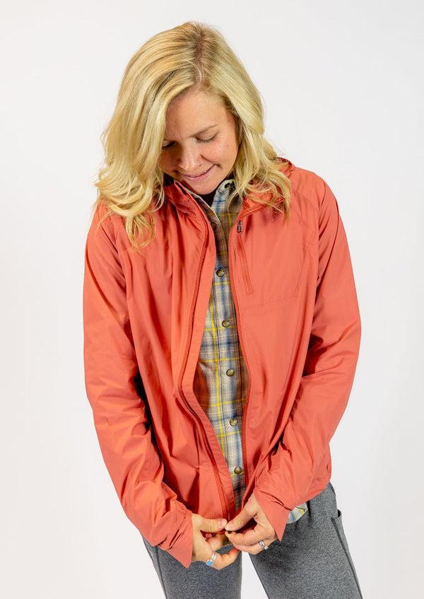 Club Ride Women's X-Wind Jacket Mineral Red