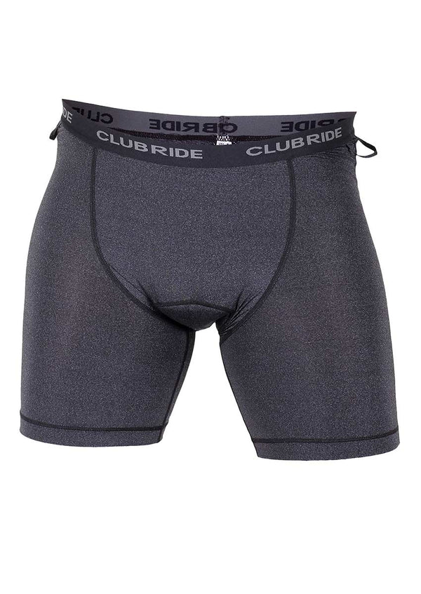 Club Ride Men's Fuze Shorts 12" W/ Gunslinger Chamois Grey