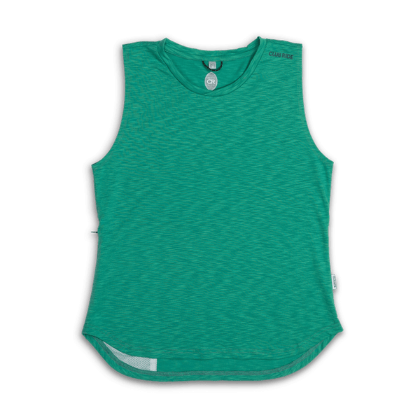 Club Ride Women's Sleeveless In Seattle Tank Faded Denim