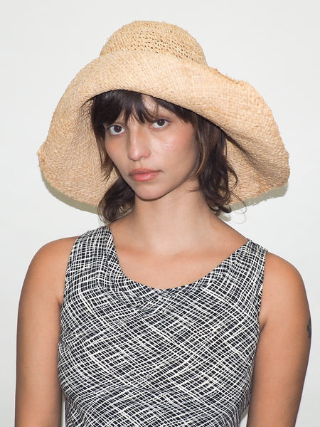 Clyde Biscuit Hat In Natural